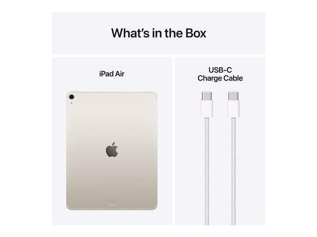 Apple iPad Air 13" 128 GB M3 Wi-Fi + Cellular Starlight
