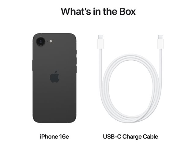 Apple iPhone 16e 128GB Black
