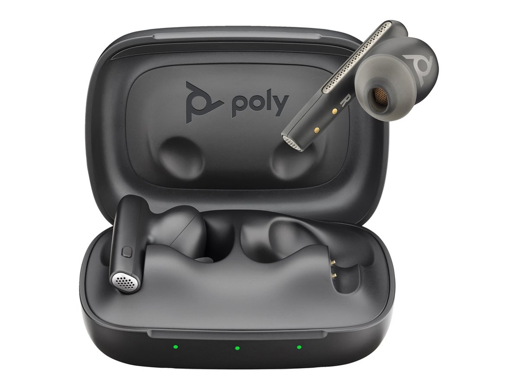 Poly Voyager Free 60 UC Carbon Black Earbuds