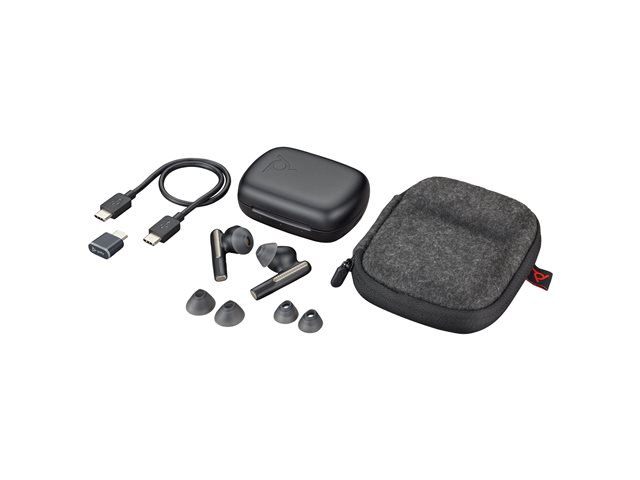 Poly Voyager Free 60 UC Carbon Black Earbuds