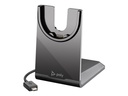 Poly Voyager Focus 2 USB-C-C Headset +USB-C/A Adapter +Charging Stand No localization