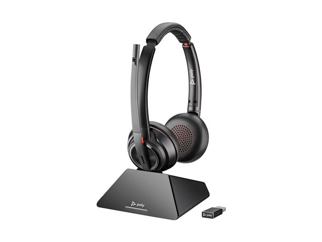 HP Poly Savi 8220 UC DECT 1880-1900 MHz USB-A Headset