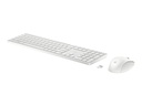 HP 655 Wireless KB/MSE Combo WHT QWERTY