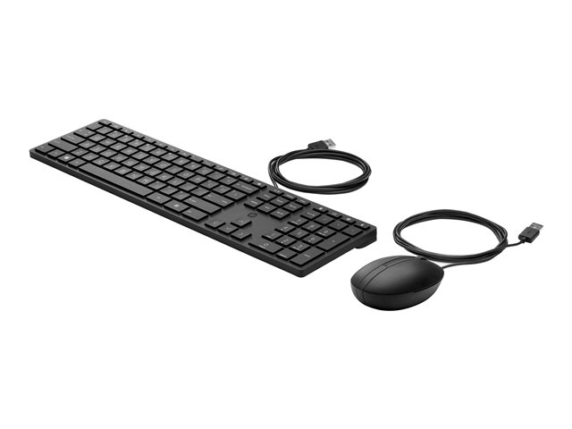 HP Desktop 320MK Wired Keyboard & Mouse Set
