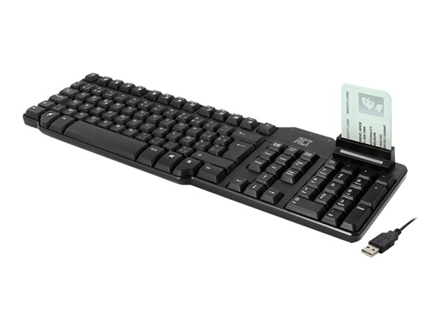 ACT AC5475 Wired Keyboard with Smart Card Reader