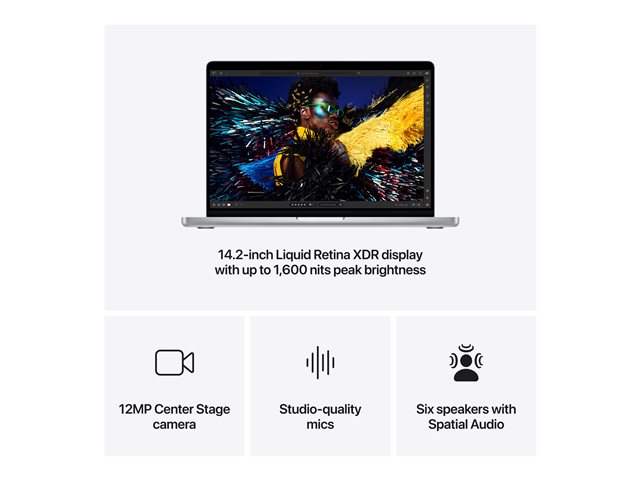 Apple MacBook Pro M4 24GB/1TB 14.2" Silver