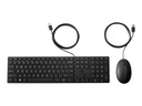 HP Desktop 320MK Wired Keyboard & Mouse Set