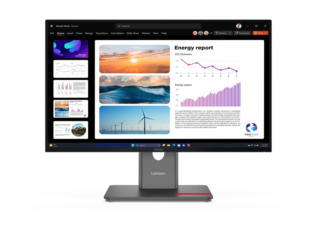 Lenovo ThinkVision P24Q-40 QHD 24" Monitor