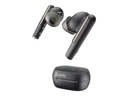 Poly Voyager Free 60+ UC Carbon Black Earbuds +BT700 USB-C Adapter +Touchscreen Charge Case
