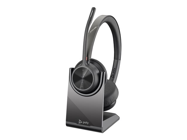 Poly Voyager 4320 UC Stereo USB-A Headset+Charging Stand