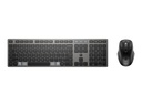 HP 720 Dual-Mode RechargeableWireless Keyboard and Mouse Combo-BEL AZERTY BE