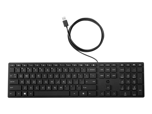 [HPI-9SR37AA#AC0] HP Wired Desktop 320K Keyboard